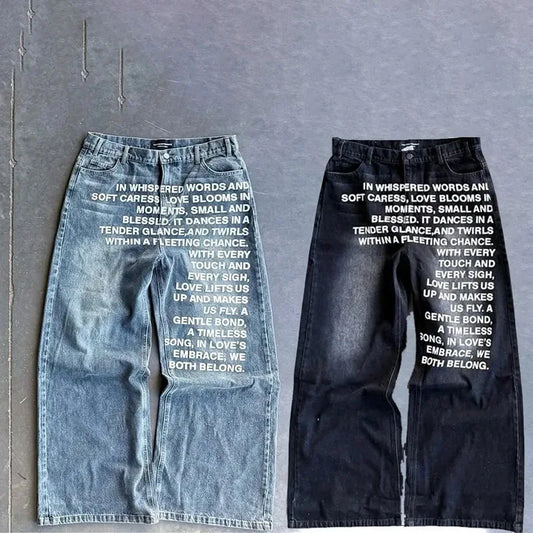 'WHISPERED' BAGGY JEANS
