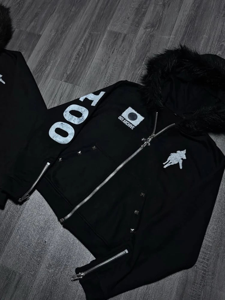 ARCHIVE JAPAN FUR HOODIE