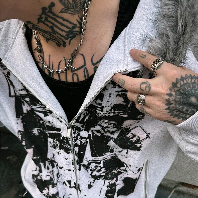 'WXR' COMIC FUR JACKET