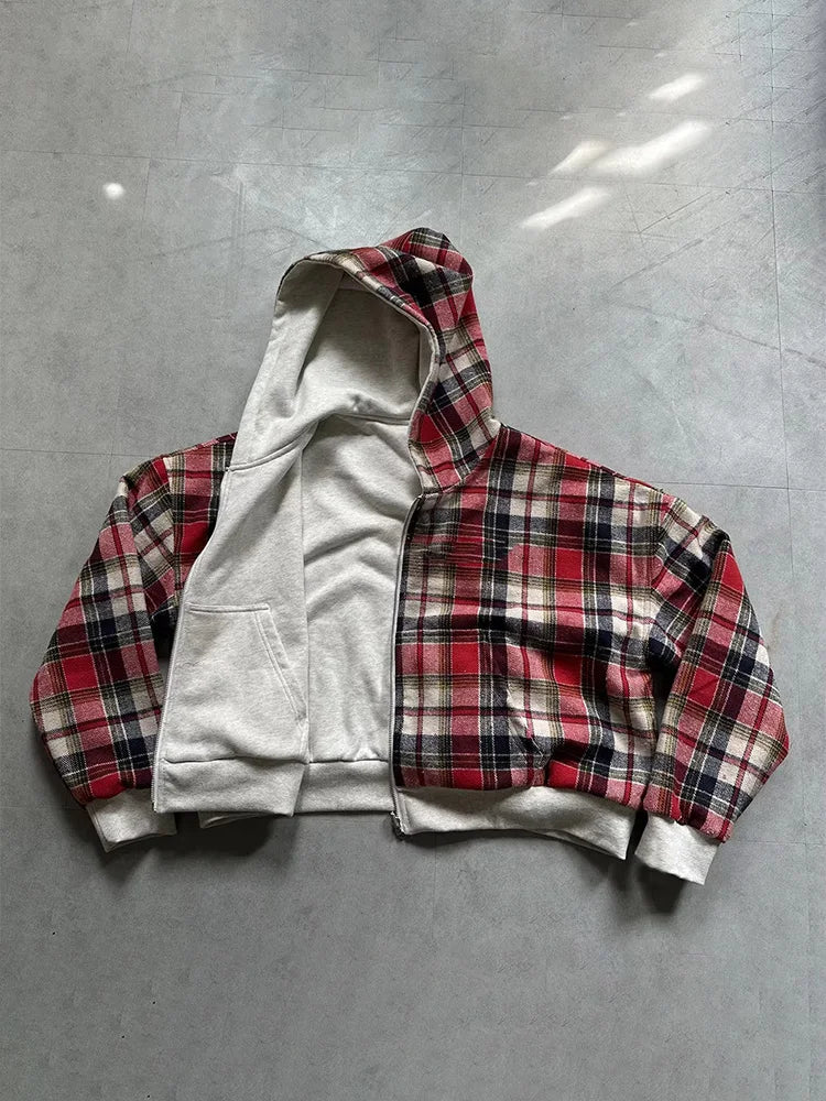 REVERSIBLE PLAID WXNTER JACKET