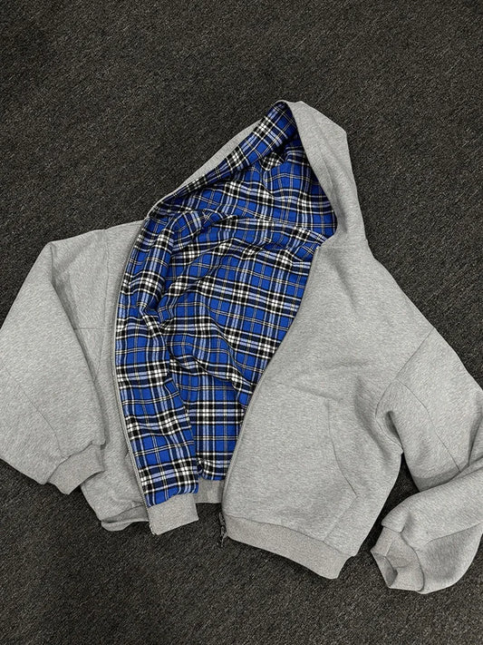 REVERSIBLE PLAID WXNTER JACKET