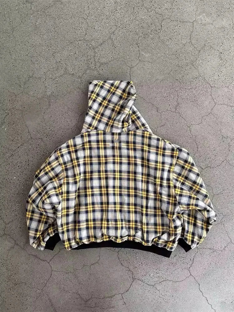 REVERSIBLE PLAID WXNTER JACKET